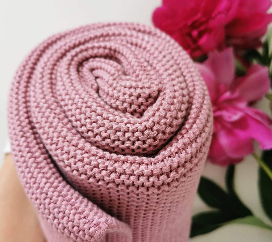 Scandinavian Style All Season Bamboo & Cotton Baby Blanket - Soft, Hypoallergenic, UV Resistant by Lullalove UK at brixbailey.com