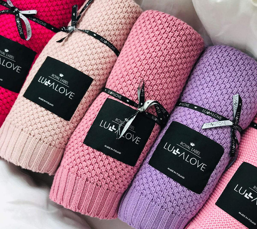 Scandinavian Style All Season Bamboo & Cotton Baby Blanket - Hypoallergenic, Soft & Eco-Friendly by Lullalove UK at brixbailey.com