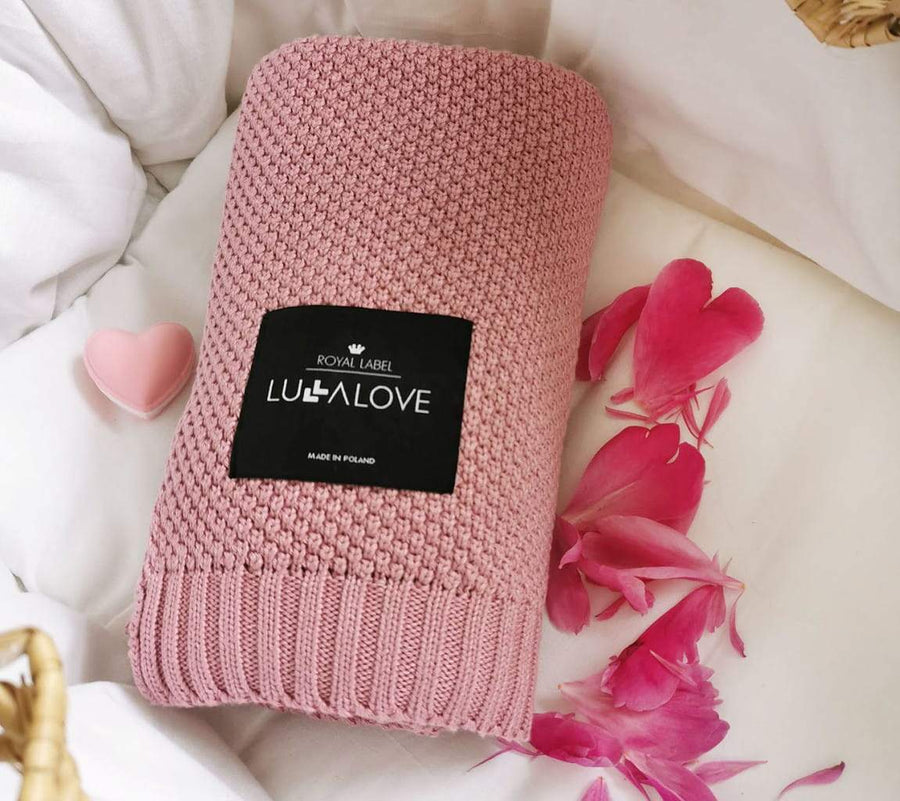 Scandinavian Style All Season Bamboo & Cotton Baby Blanket - Soft, Hypoallergenic, Eco-Friendly by Lullalove UK at brixbailey.com