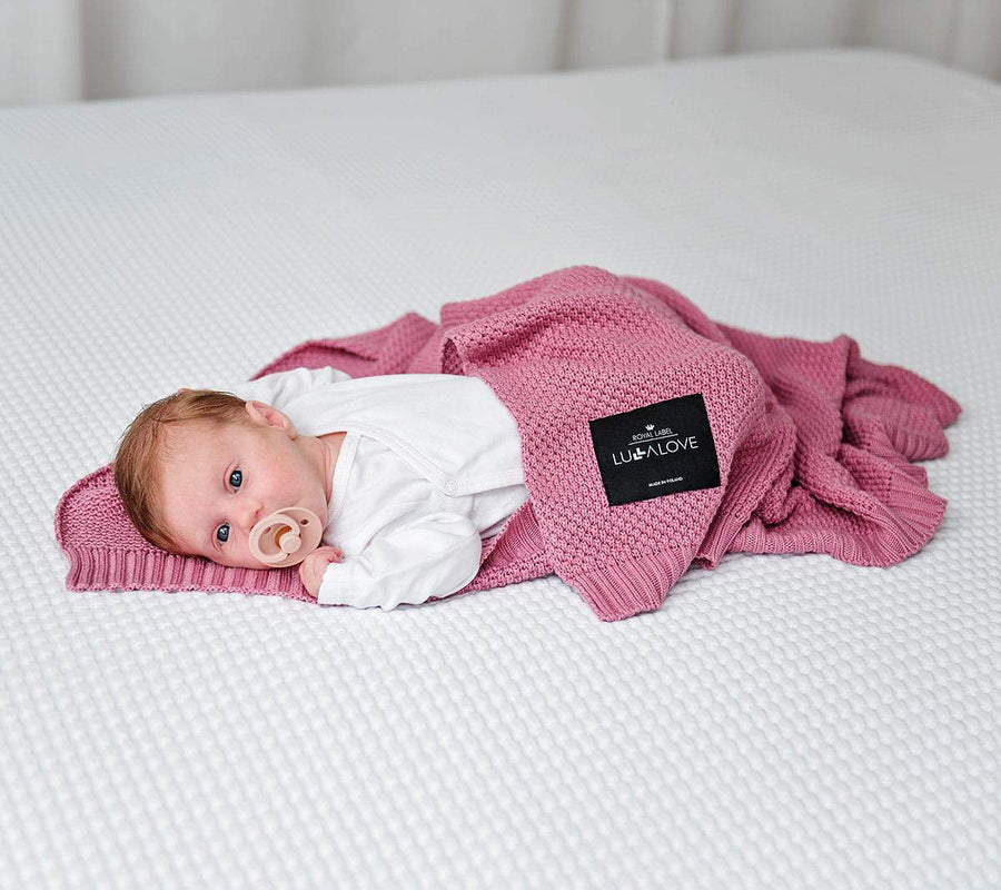 Scandinavian Style All Season Bamboo & Cotton Baby Blanket - Soft, Hypoallergenic, UV Resistant by Lullalove UK at brixbailey.com