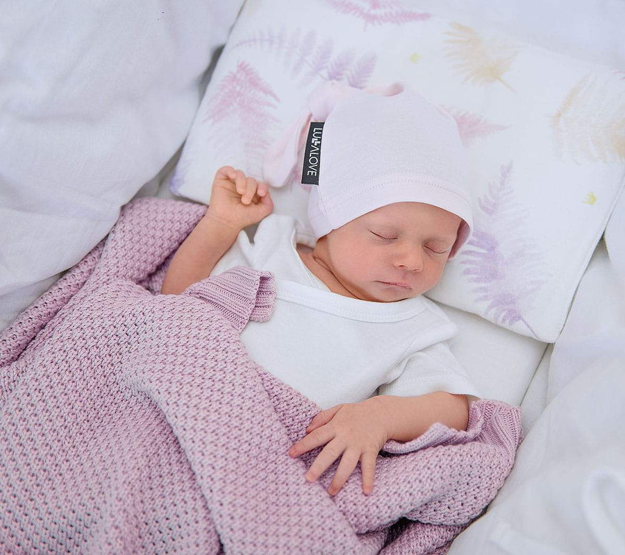 Scandinavian Style All Season Bamboo & Cotton Baby Blanket - Soft, Hypoallergenic, UV Resistant by Lullalove UK at brixbailey.com