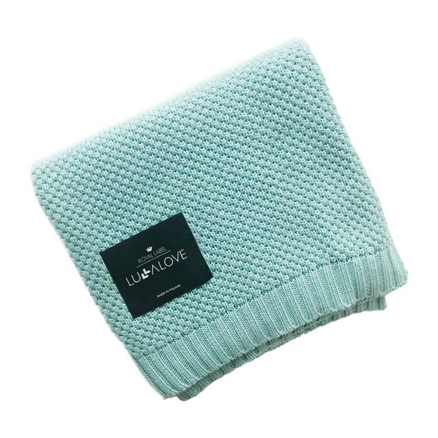 Scandinavian Style All Season Bamboo & Cotton Baby Blanket - Soft, Hypoallergenic & Eco-Friendly by Lullalove UK at brixbailey.com
