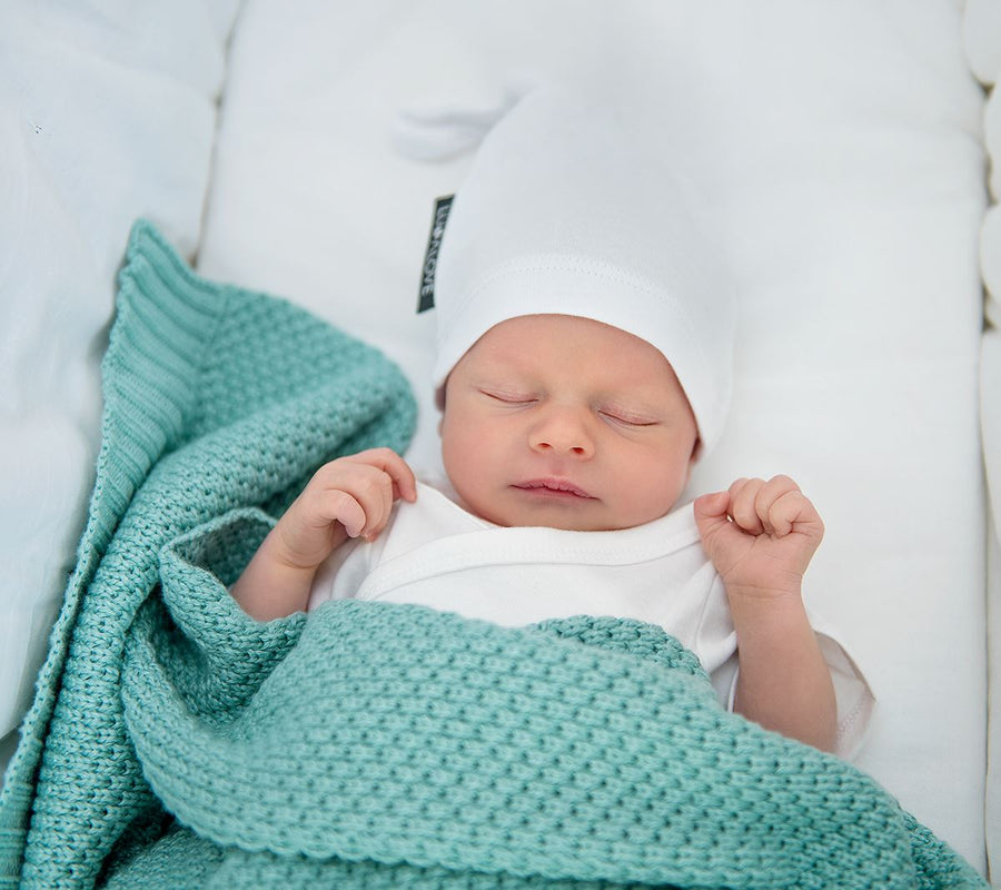 Scandinavian Bamboo & Cotton Baby Blanket - Soft, Hypoallergenic & Eco-Friendly by Lullalove UK at brixbailey.com