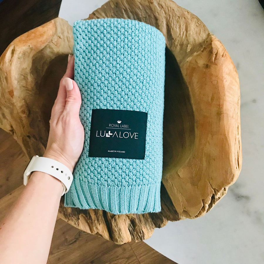 Scandinavian Style All Season Bamboo & Cotton Baby Blanket - Soft, Hypoallergenic, Eco-Friendly by Lullalove UK at brixbailey.com