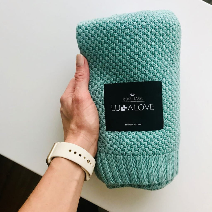 Scandinavian Style All Season Bamboo & Cotton Baby Blanket - Soft, Hypoallergenic & Eco-Friendly by Lullalove UK at brixbailey.com