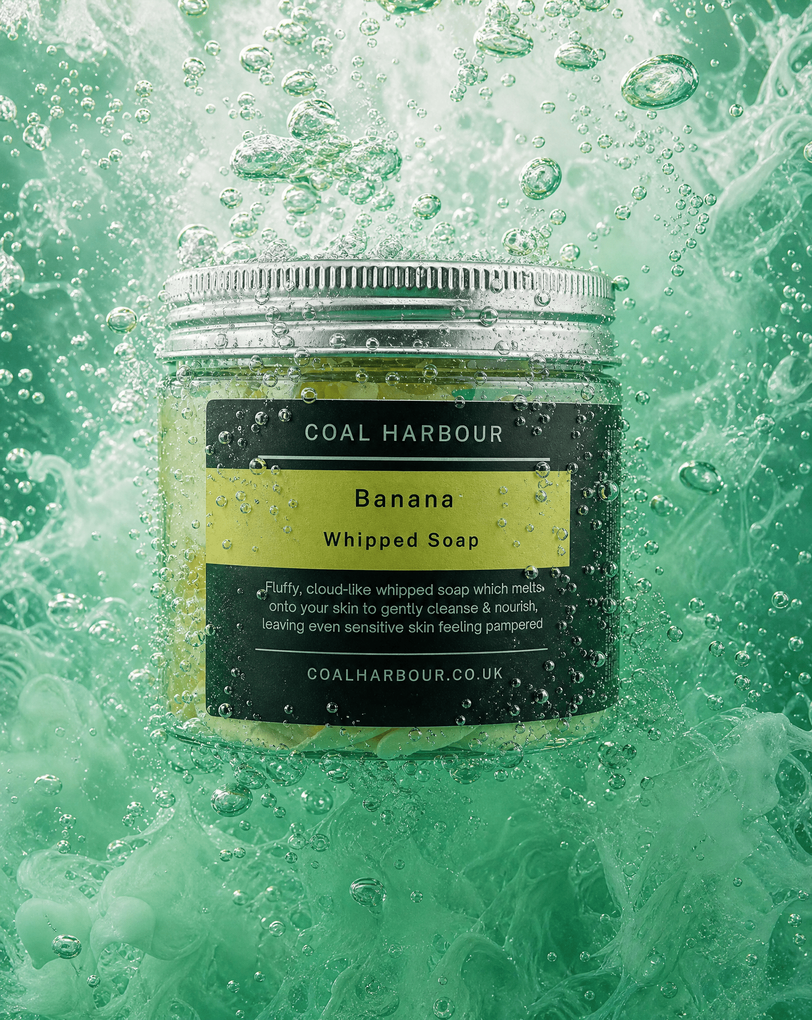 Banana Whipped Soap 120g