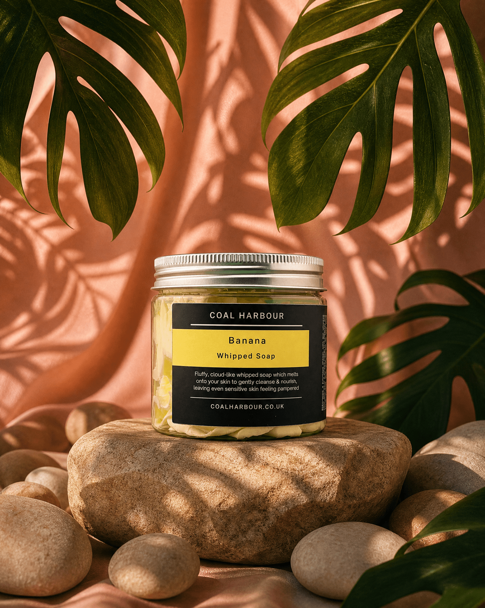 Banana Whipped Soap 120g