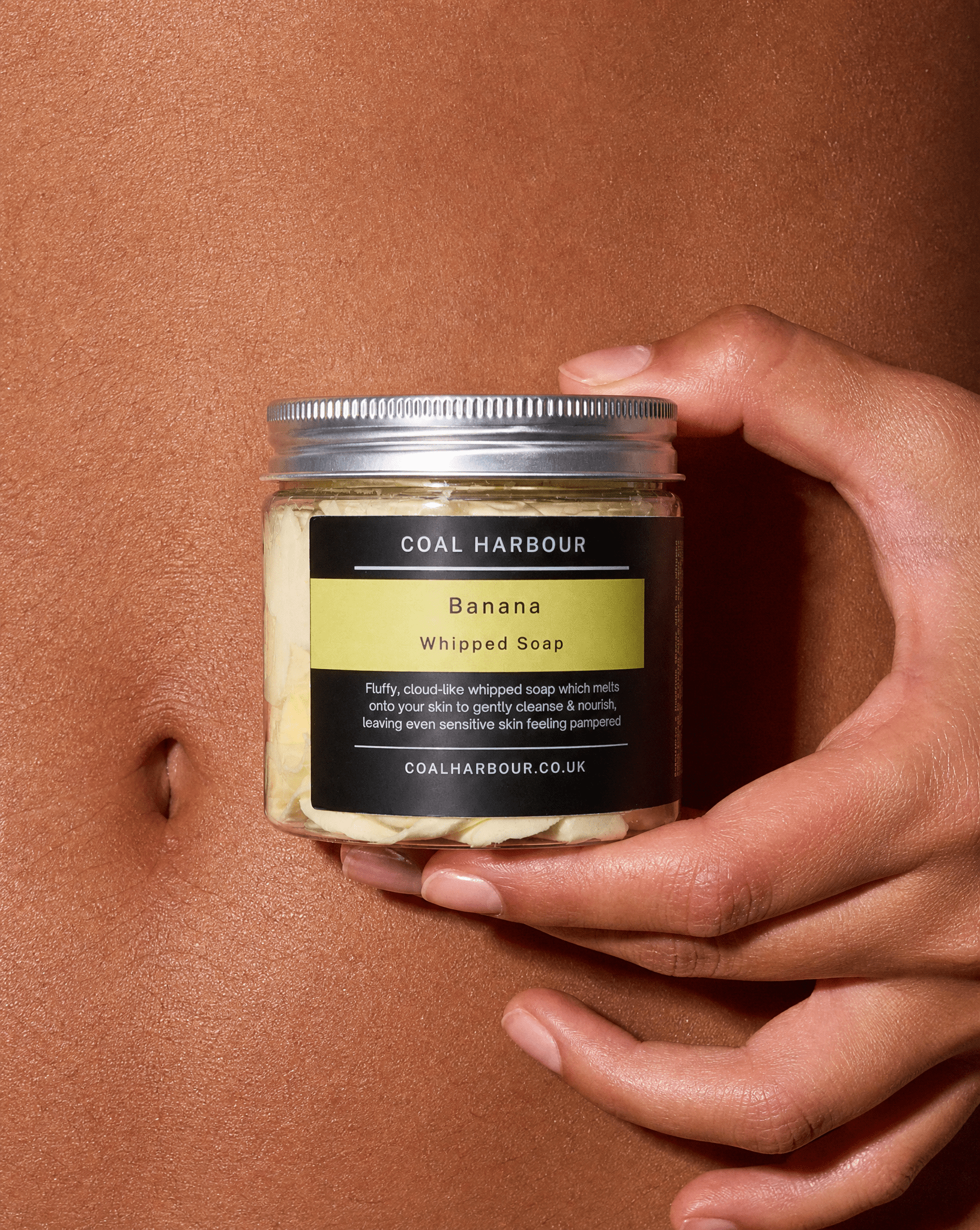Banana Whipped Soap 120g
