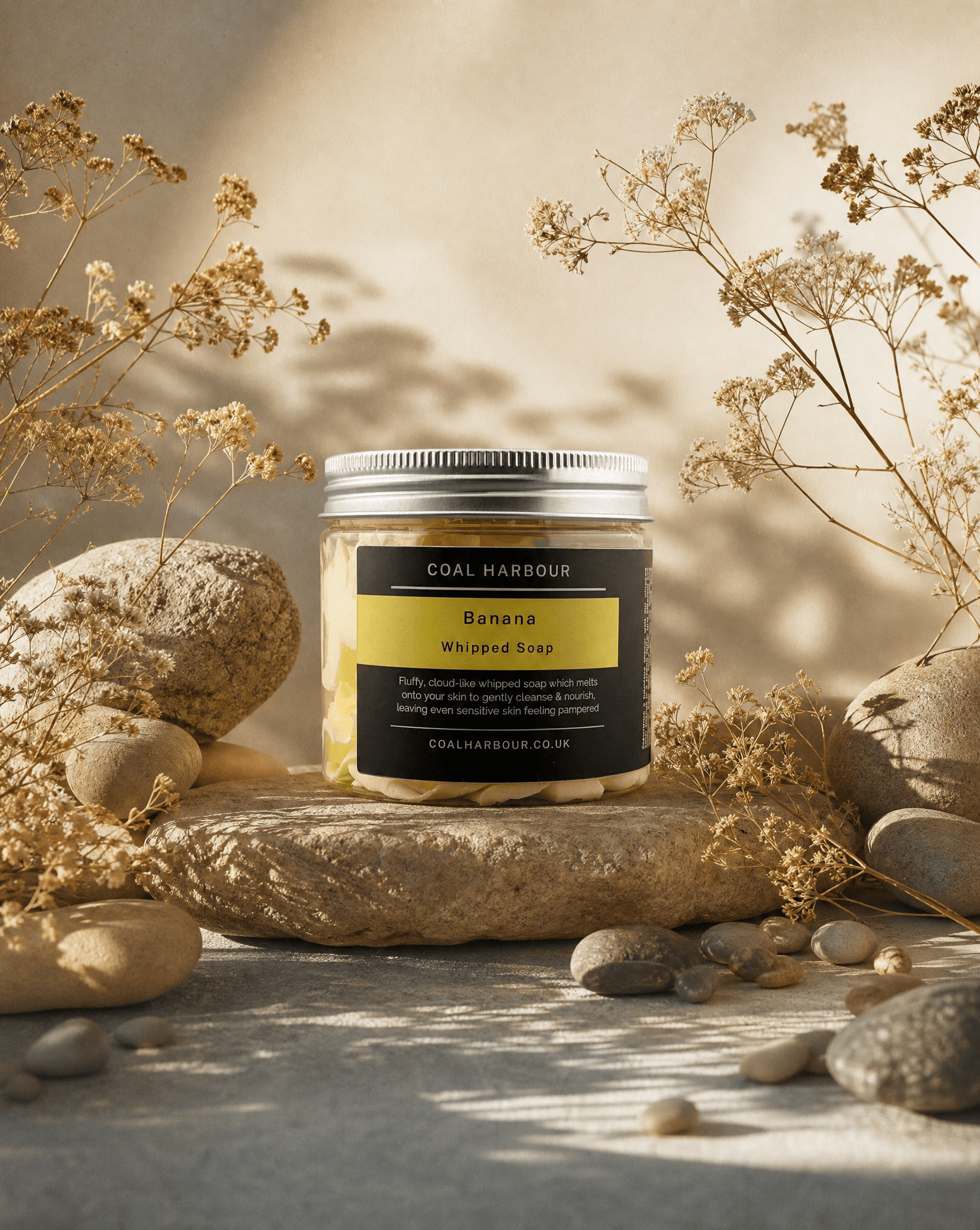 Banana Whipped Soap 120g