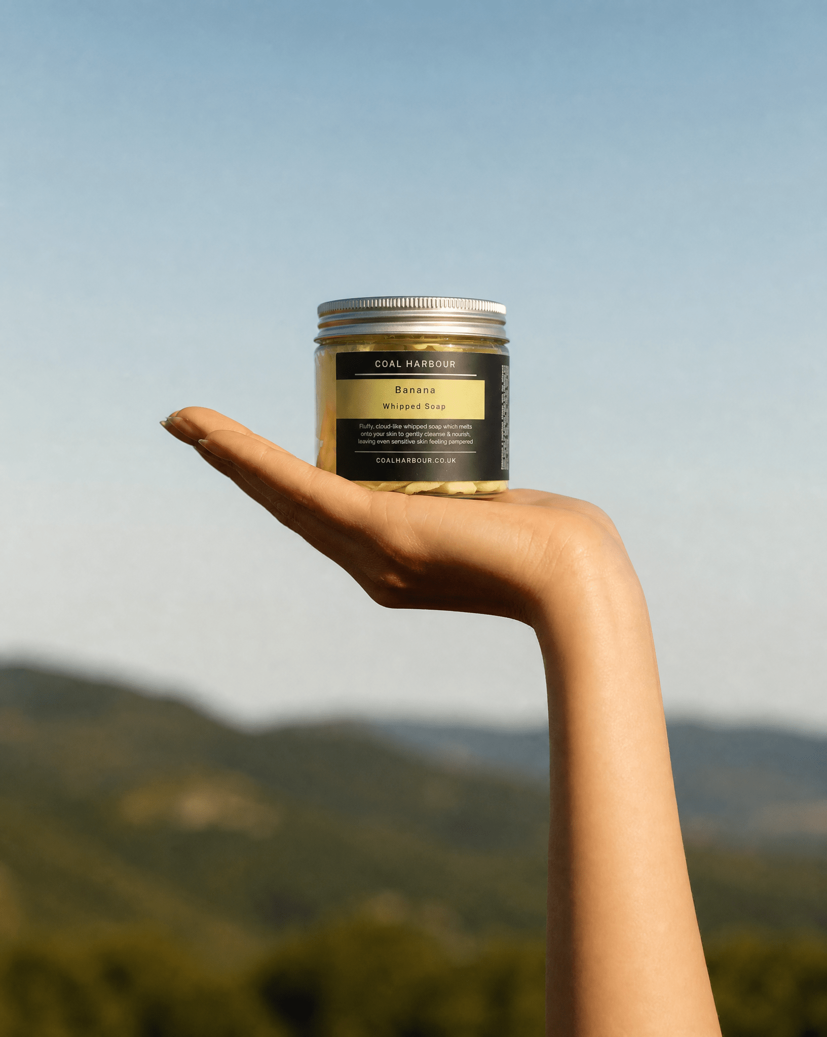 Banana Whipped Soap 120g