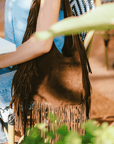 Shoulder Bag suede Nora