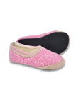 Barefoot Kids Slippers Poksa – Pink Dots