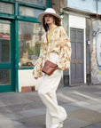 Handmade Leather Barrel Bag - Chestnut