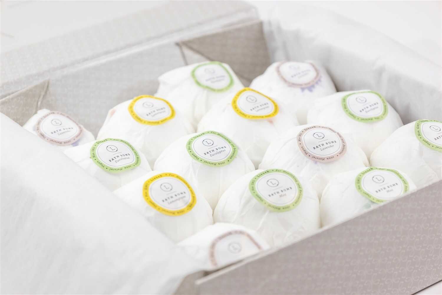 Natural Handmade Bath Bombs Gift Set