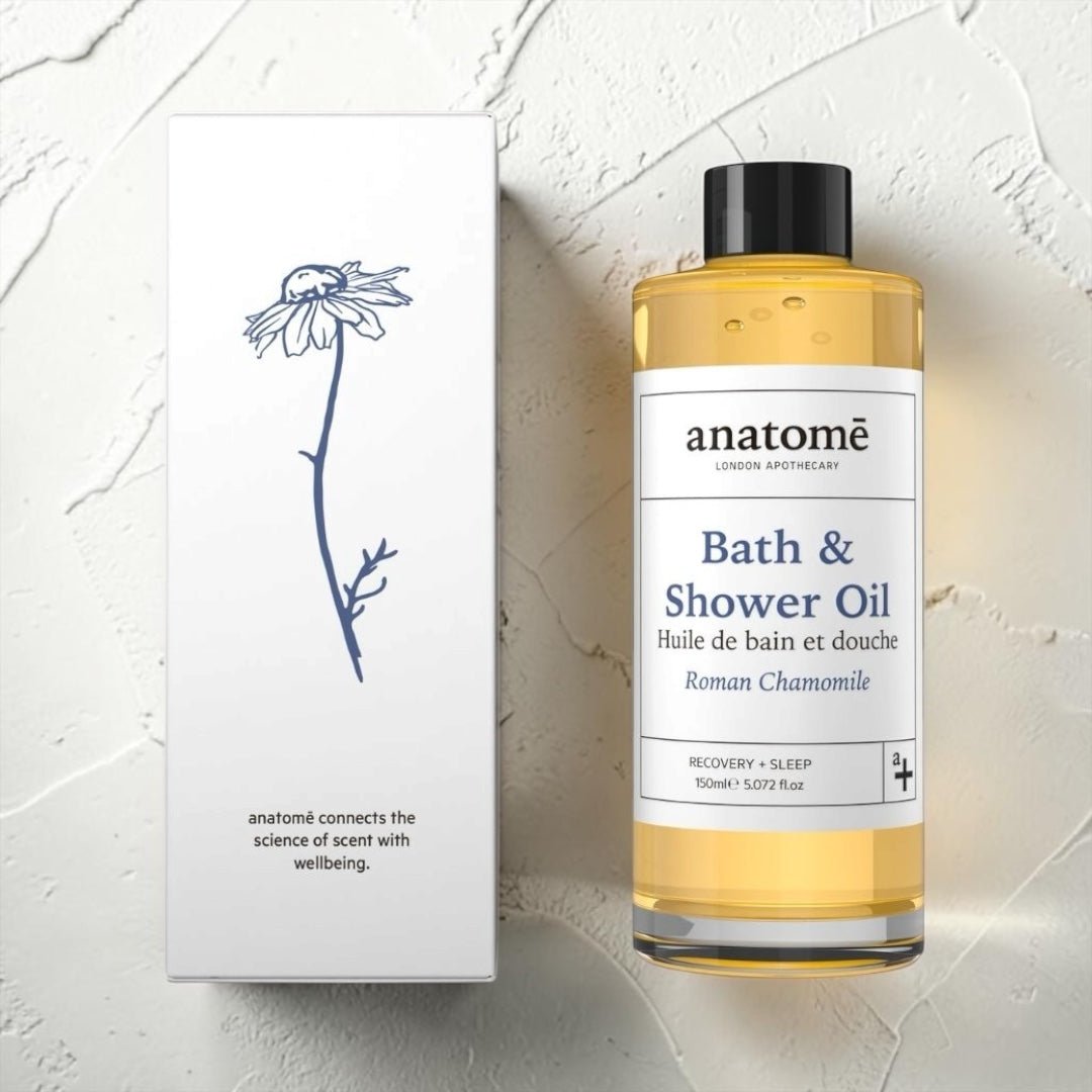 Bath &amp; Shower Oil with Roman Chamomile &amp; Cornish Lavender