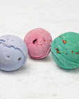 Set of Natural Bath Bombs with Shea Butter
