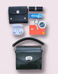 Bauble Handmade High Shine Leather Handbag - Ivy Green