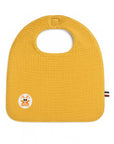 bavoir en coton bio honey papate puericulture