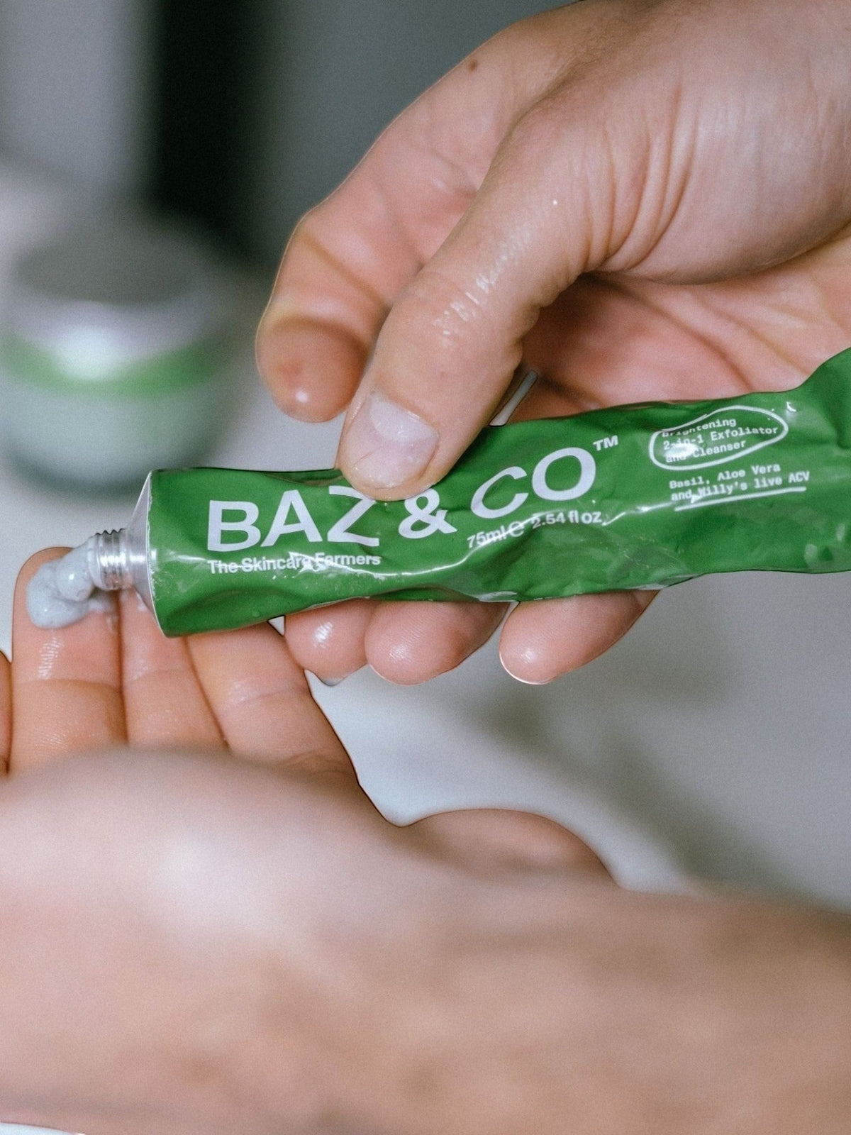 Brightening 2-in-1  Exfoliator &amp; Cleanser