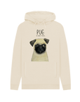 Pug or Snorty Potato? Men's Hoodie – Cozy, Funny, & Pug-tastic!