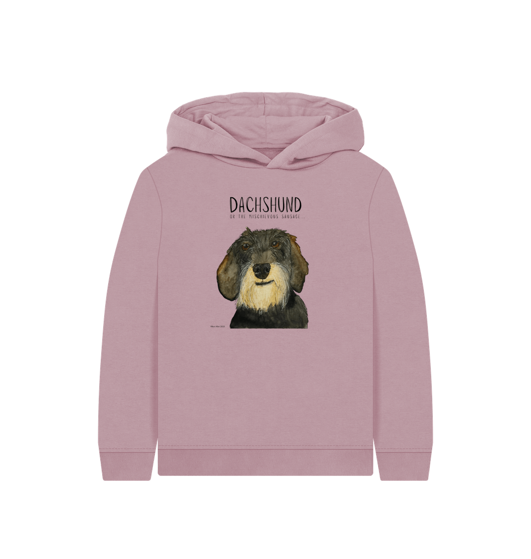 Mischievous Wire Haired Sausage Hoodie – Snuggles, Sass &amp; Sustainability!