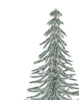 Snowy Spindle Tabletop Tree for Winter Decor