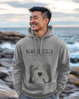 Unleash the Hairicane: Bearded Collie Men’s Hoodie