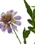Purple Scabious Faux Flower Stem