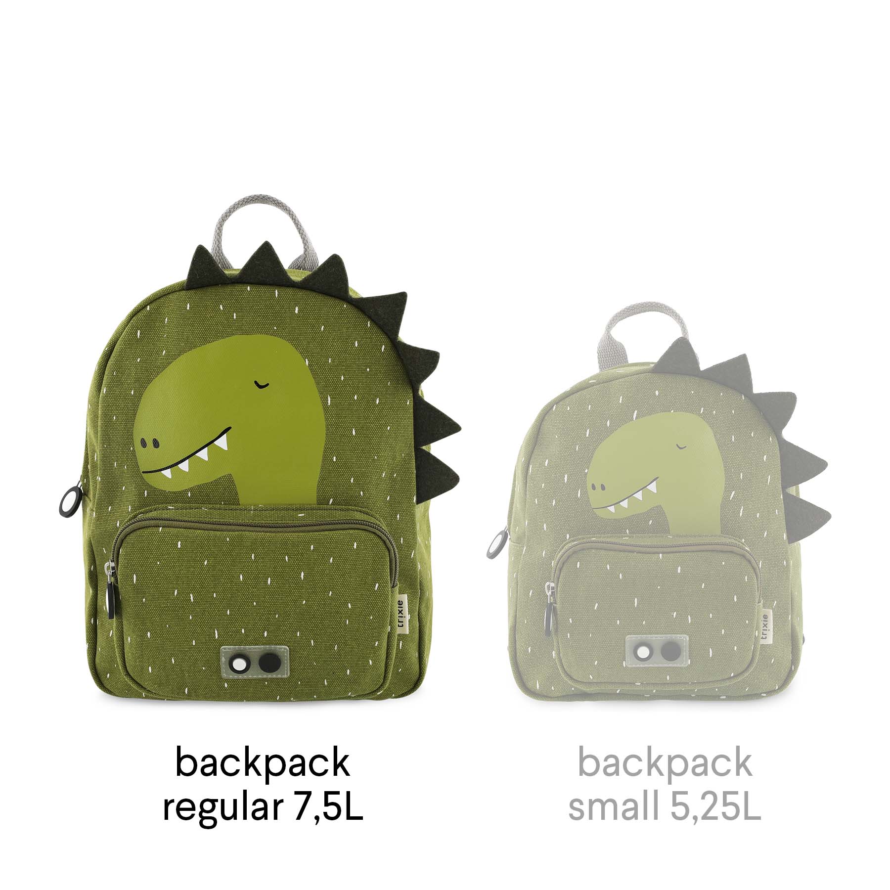 Adjustable Cotton Kids Backpack – Water Repellent &amp; Zippered by Trixie Baby at brixbailey.com