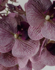 Pack of 6 x Artificial Flowers Phalaenopsis Orchid Purple Stem 100cm-3