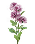 Pack of 6 x Artificial Flowers Pink Carnation Stem - 4 Flowers 70cm-2