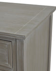 Serene Grey Four Drawer Chest of Drawers Bedroom Storage