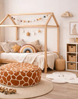 Bean Bag for Kids - Round, Giraffe