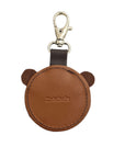 Brown Bear Handmade Leather Bag Charm