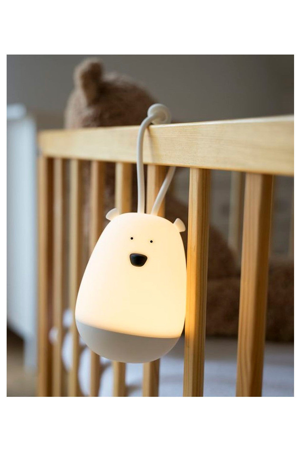 Award-Winning Hanging Night Light – Safe &amp; Soothing for Kids by Rabbit &amp; Friends at brixbailey.com
