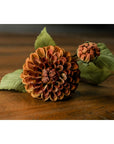 Luxury Deep Mustard Dahlia Stem Floral Accent
