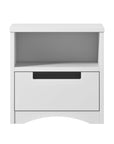 Classic White Bedside Table for Children