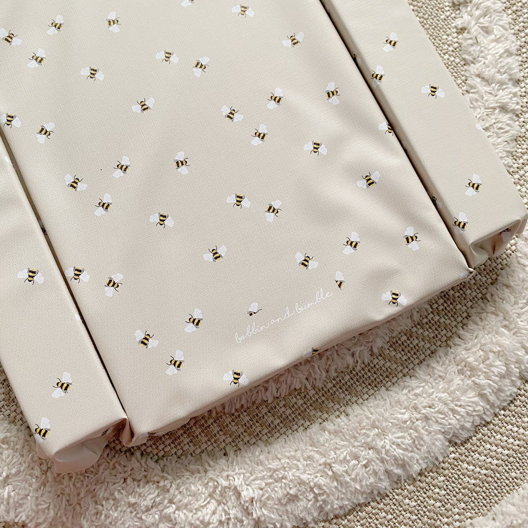 Standard Changing Mat - Bee Print