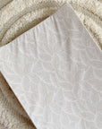 Anti-Roll Wedge Changing Mat - Gold Leaf Print