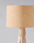 Beige Minimalist Lampshade, Ceiling or Table Lamp Shade