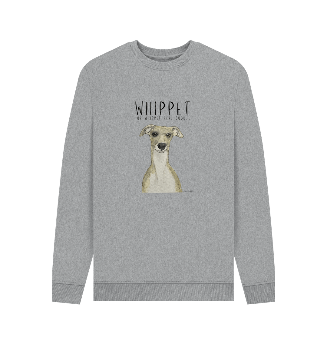 Whippet-Inspired Sweatshirt: Comfort, Style &amp; Zoomie-Approved!