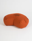 Yoga Studio GOTS Organic Cotton Crescent Lotus Zafu Buckwheat Cushion
