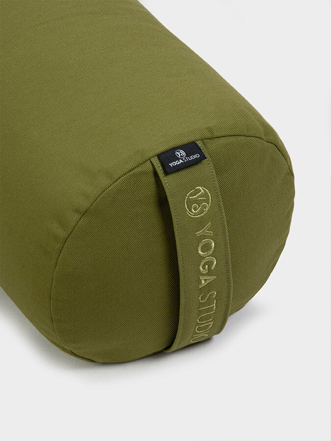 Yoga Studio Organic Buckwheat Yoga Bolster – Meditation &amp; Restorative Support