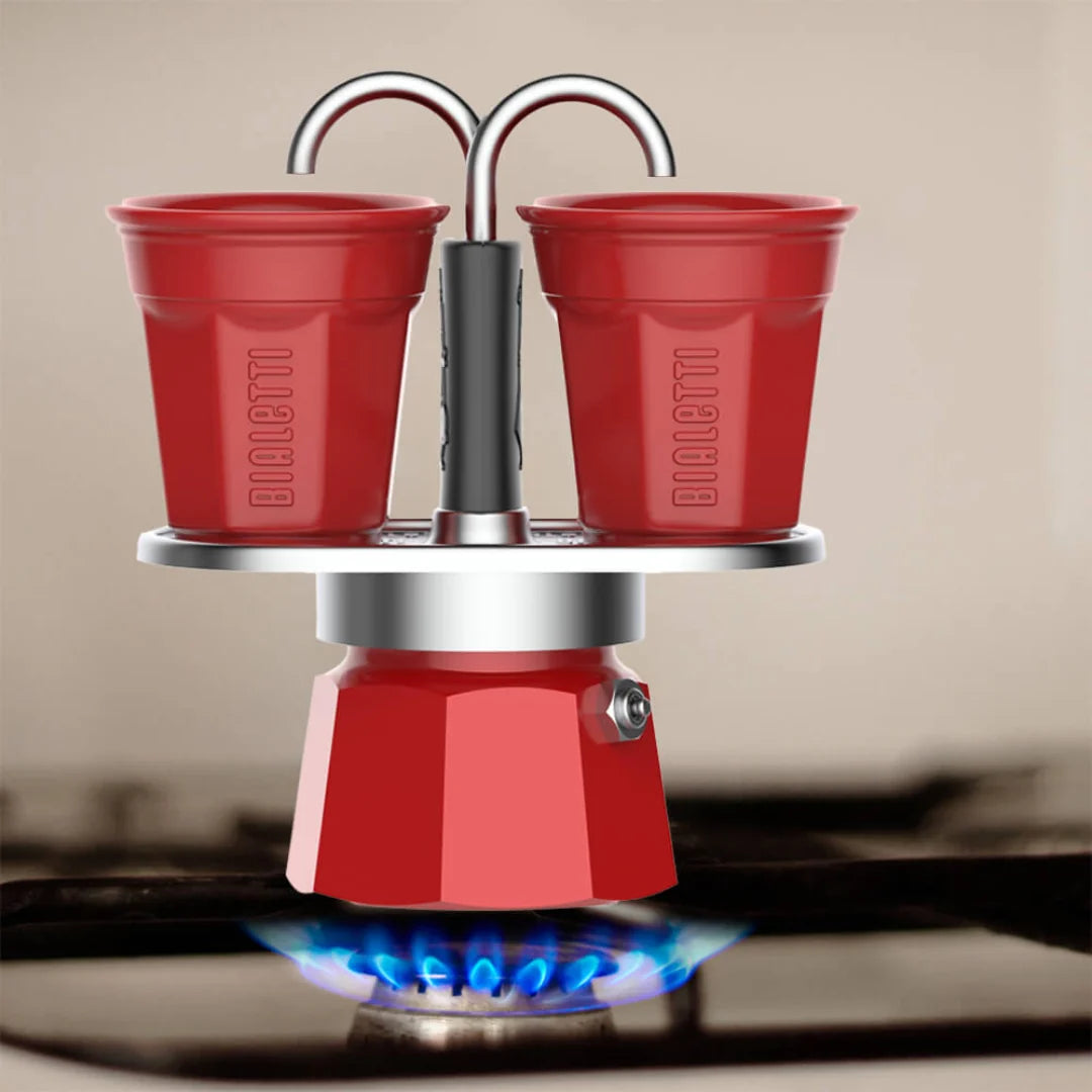 Bialetti Mini Express 'R' Double Serve (2 Cups &amp; 2 Cup Coffee Maker)