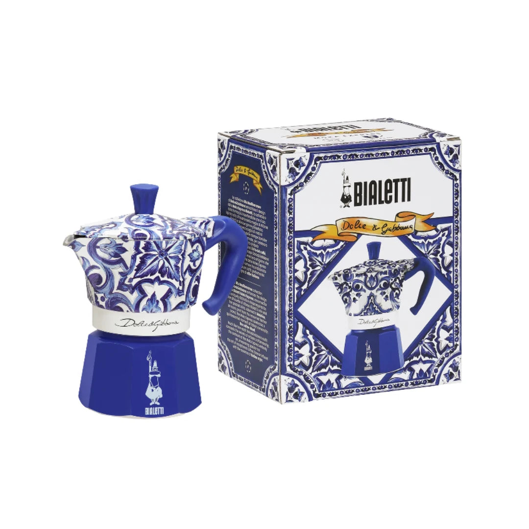 Bialetti X Dolce&amp;Gabbana Blue Mediterranean Moka Express