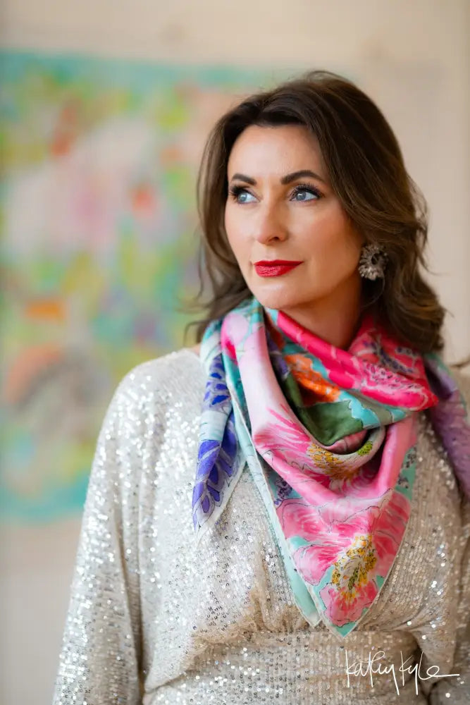 Big Floral Energy Scarf