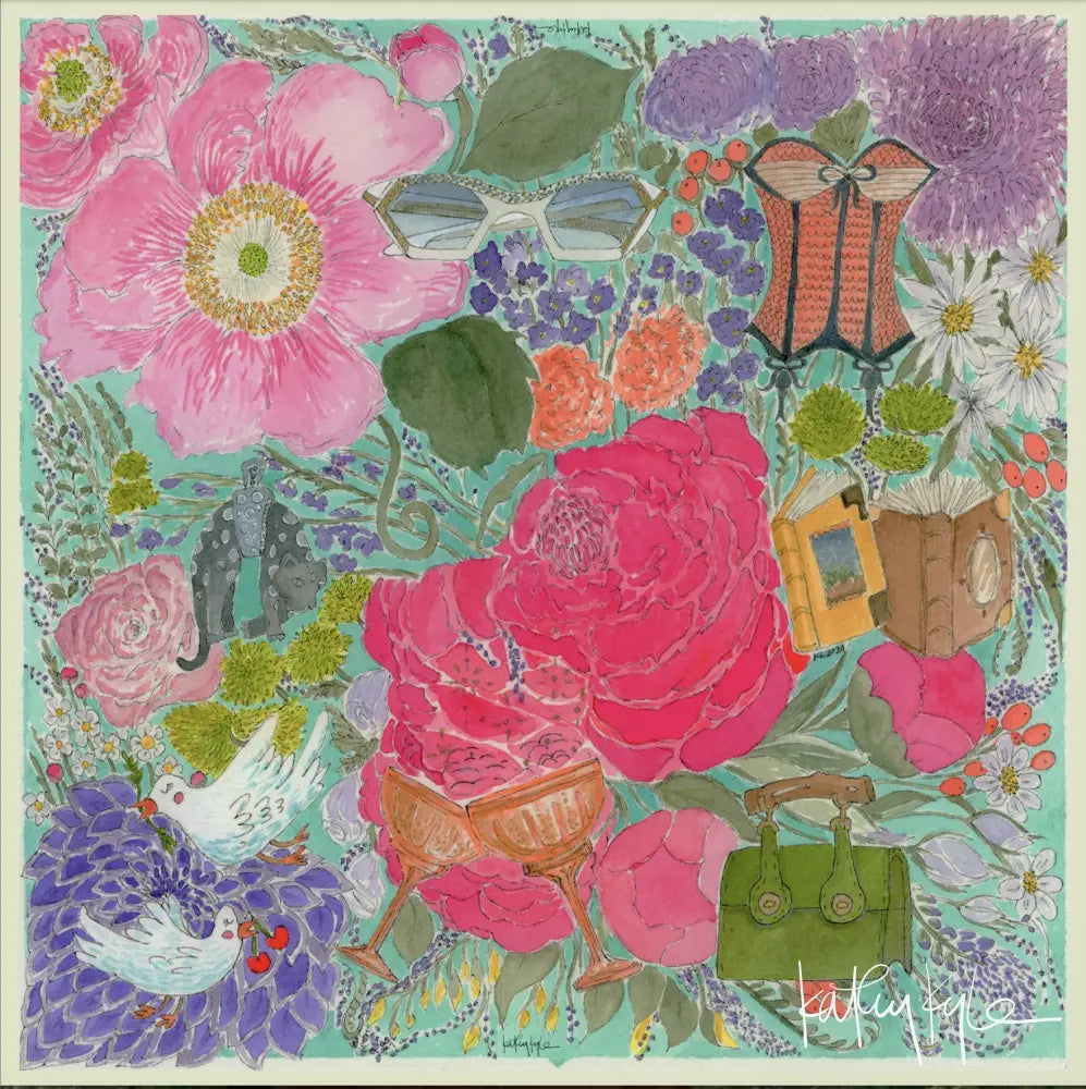 Big Floral Energy Scarf
