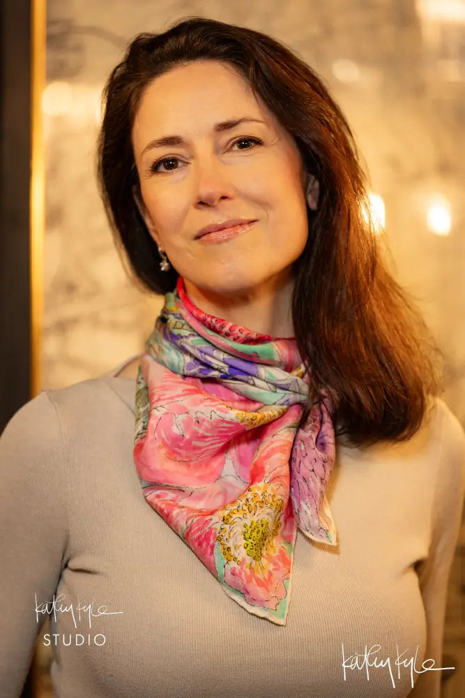 Big Floral Energy Scarf