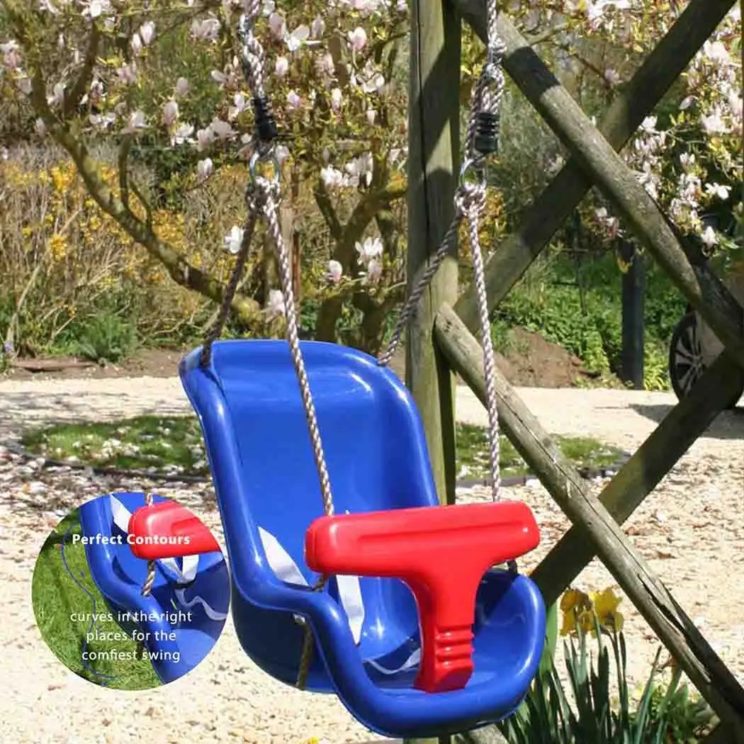 Baby Swing Seat - Blue Deluxe - Safe &amp; Comfortable