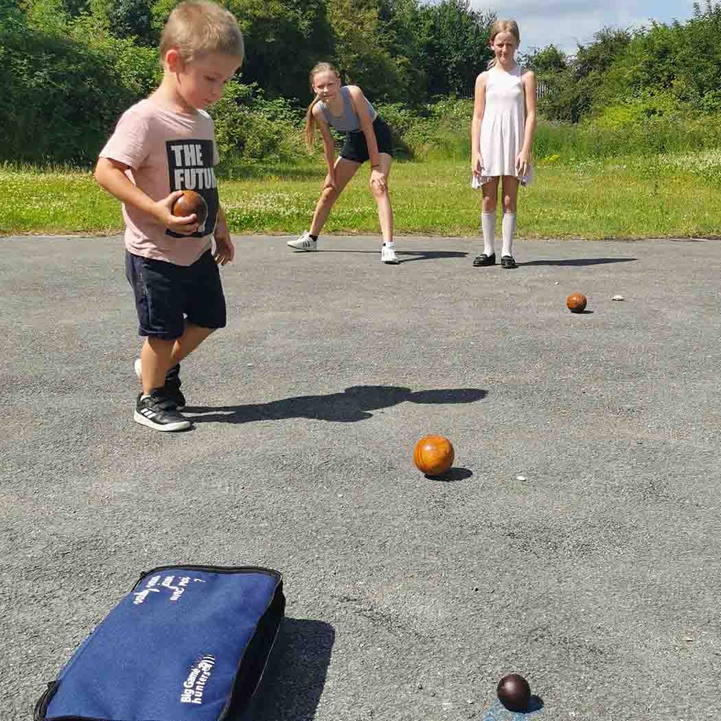 Wooden Boules Set - Pétanque - Deluxe Game Set